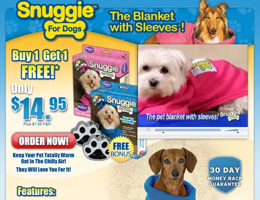 smuggie for dogs Snuggie for Dogs